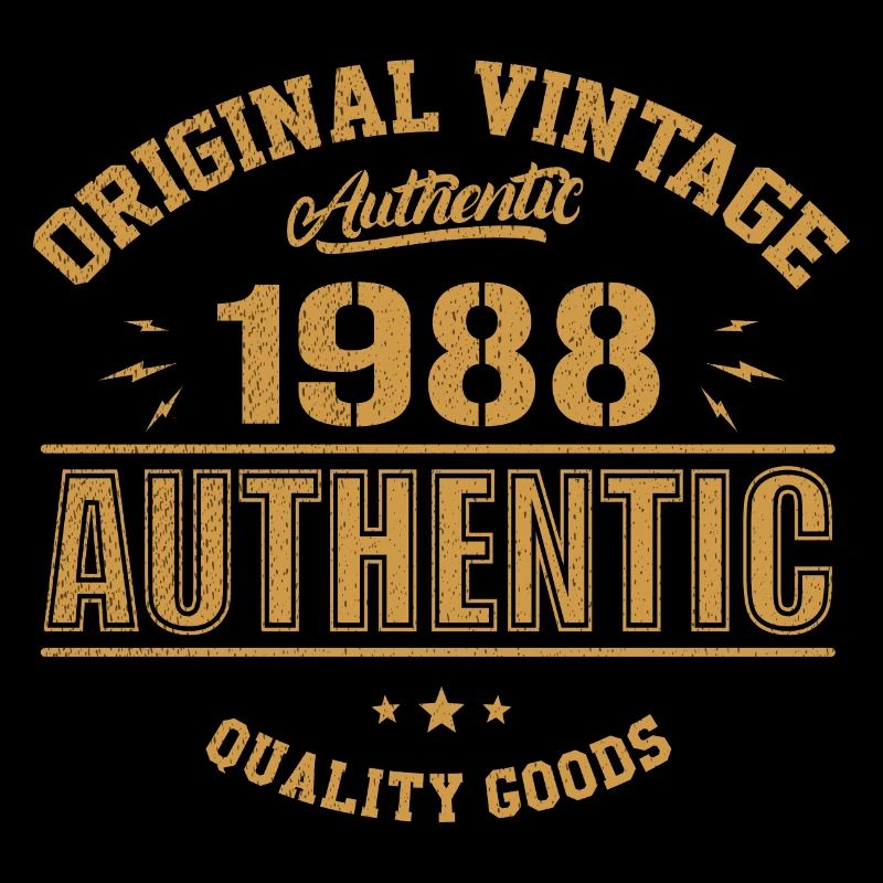 Authentic 1988 Original 1988 Birthday Gift