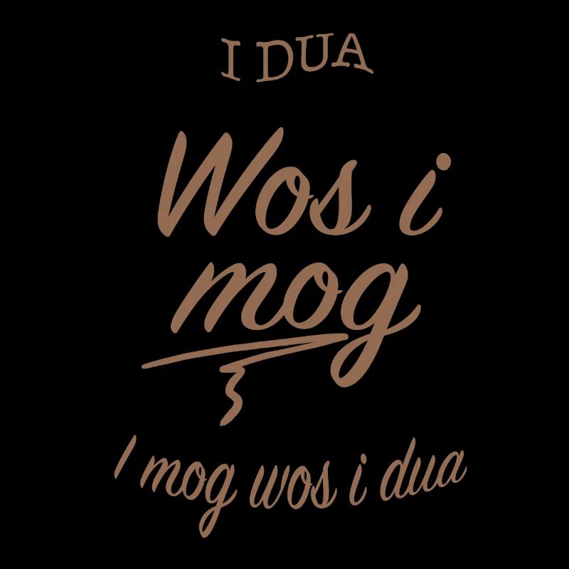 Bayerisches T Shirt mit Spruch