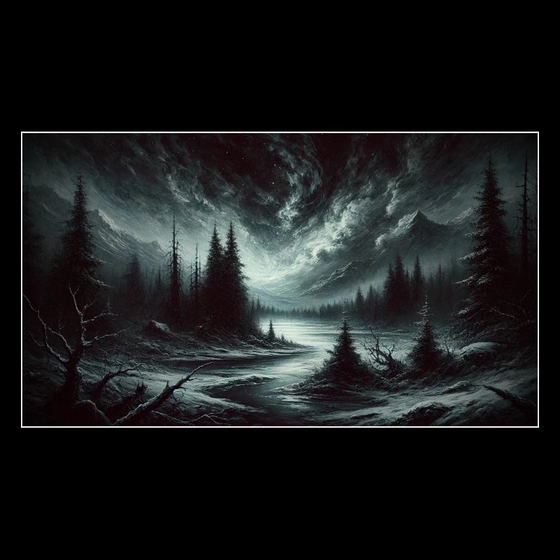 Mysterious forest