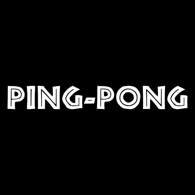 Tee shirt ping-pong