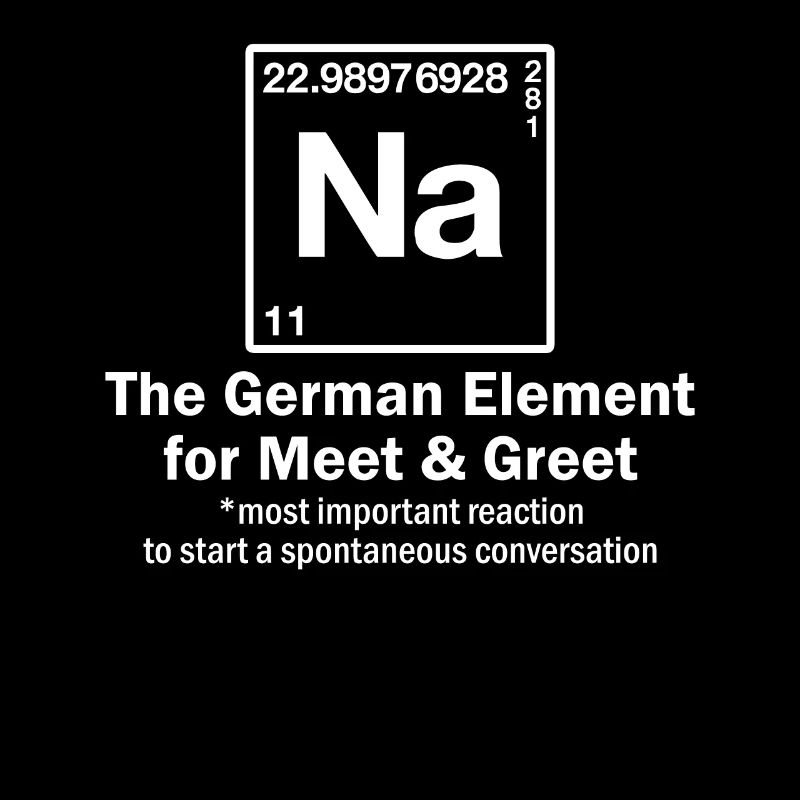 NA - Element for Meet & Greet - Periodensystem