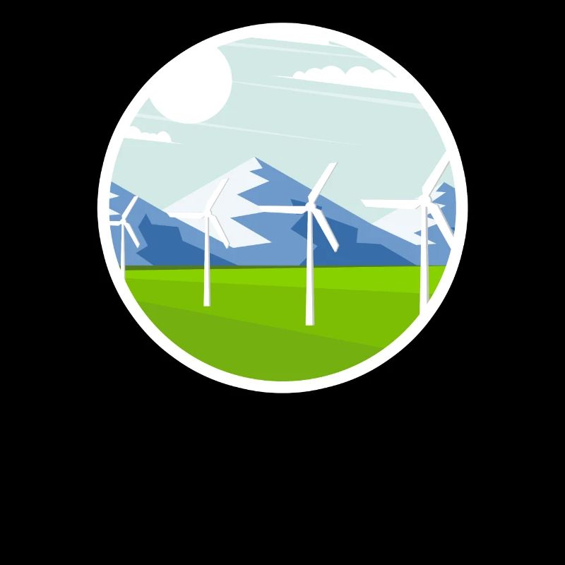 Montagnes et éolien Énergie durable