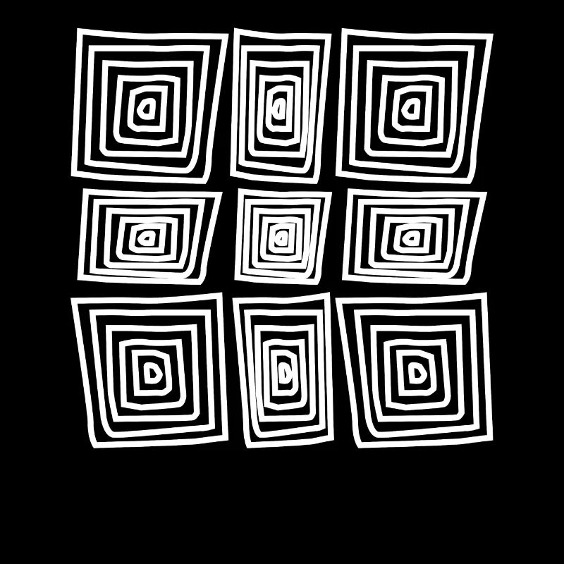 Illusion Optical Illusion T-Shirt Funny