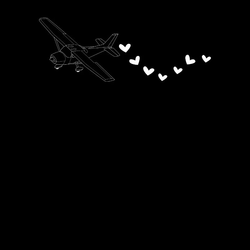 Flugzeug Geschenk T-Shirt Pilot Modellflugzeug