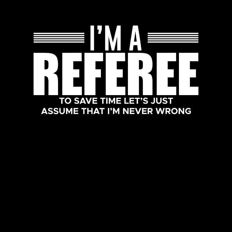 Je suis un arbitre T-Shirt arbitre