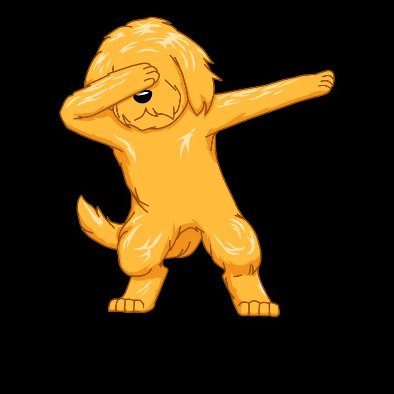 Goldendoodle Welpe Hunde Golden Doodle Geschenk