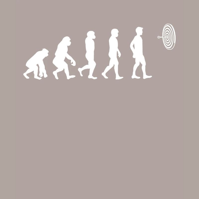 Darten Dart Darter Shirt Geschenk Evolution