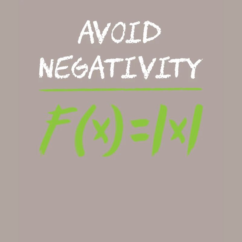 Avoid negativity math