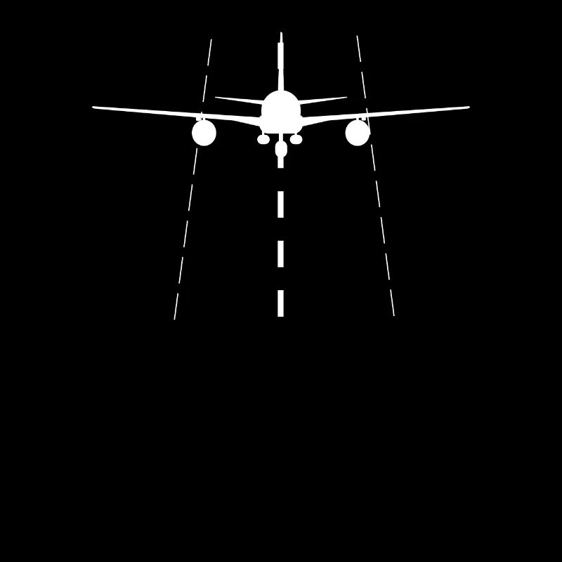 Runway Plane Air Line T-Shirt Gift