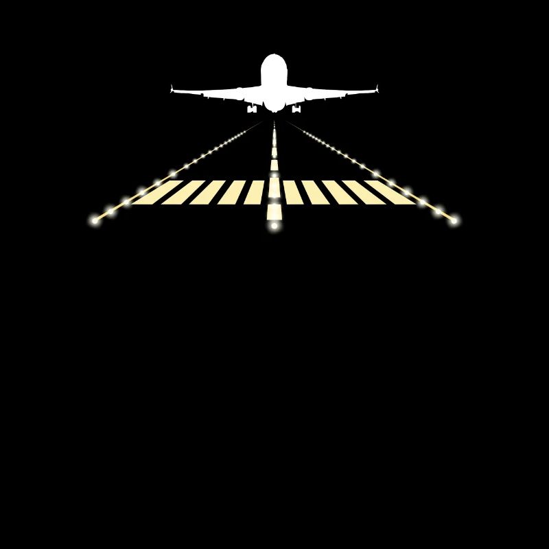 Airplane Pilot Runway T-Shirt Gift