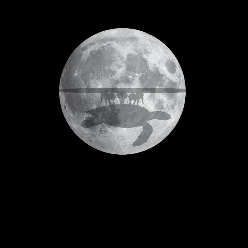 Flat Earth théorie éléphant tortue