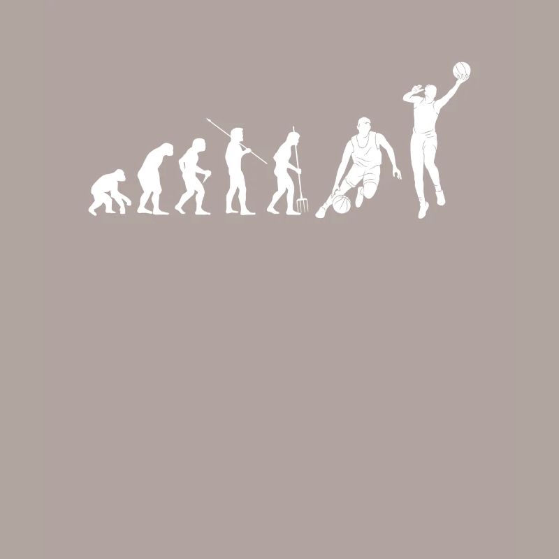 Evolution Basketball Player Gift T-Shirt