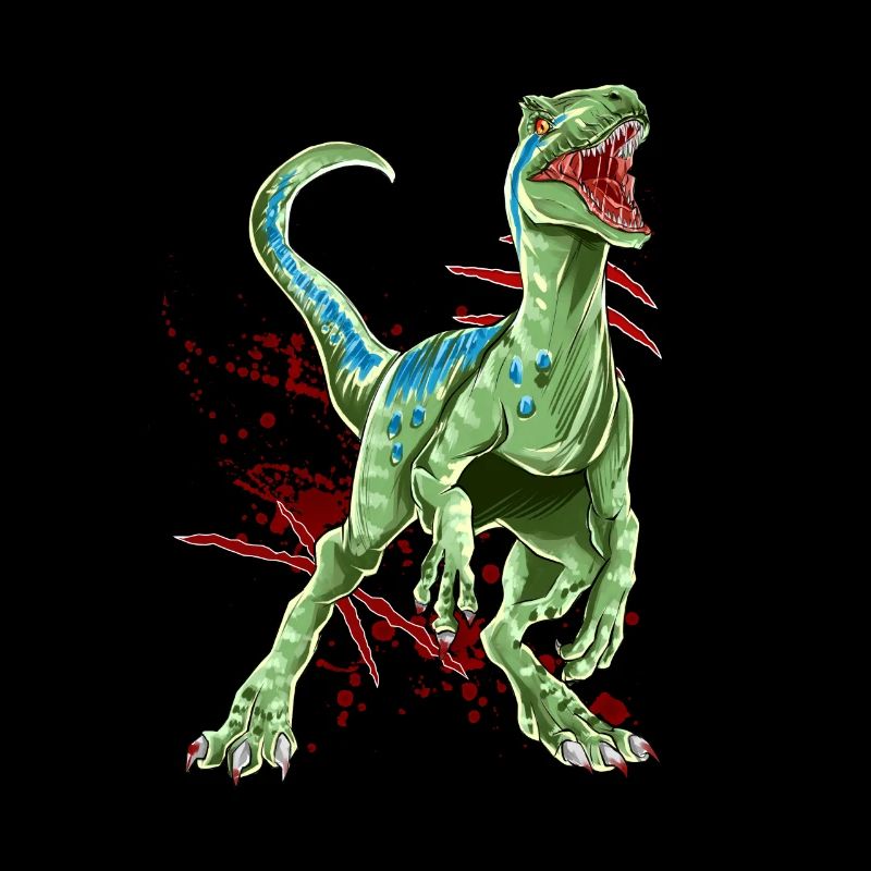 Velociraptor Raptor Saurier Urzeit Dinosaurier Din