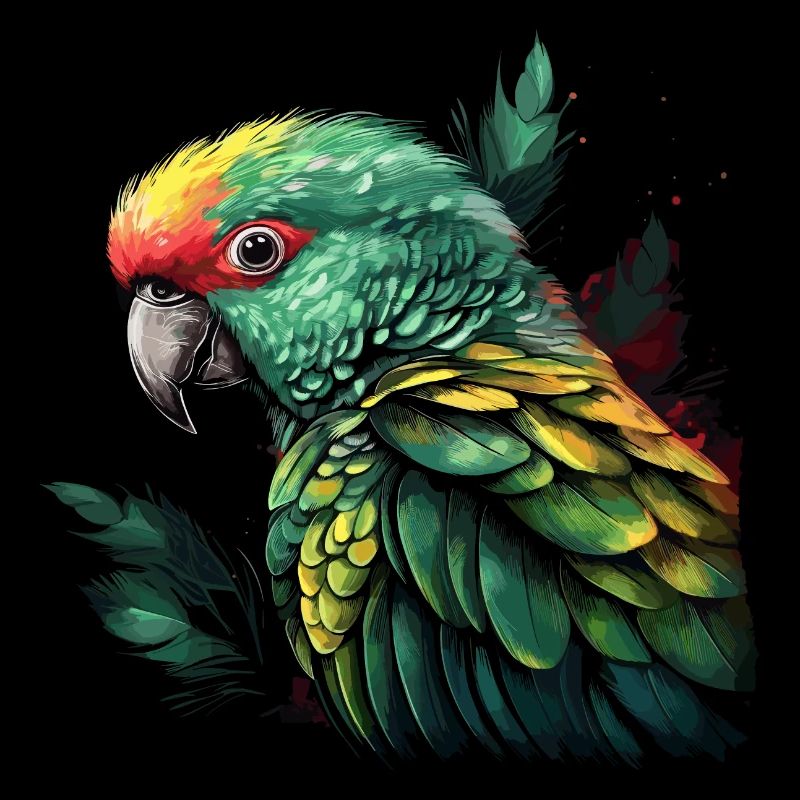 Papagei Vogel Ara Wildnis