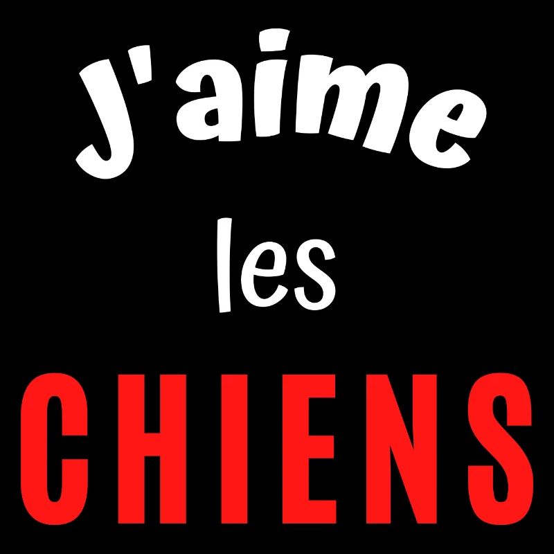 J'aime les chiens