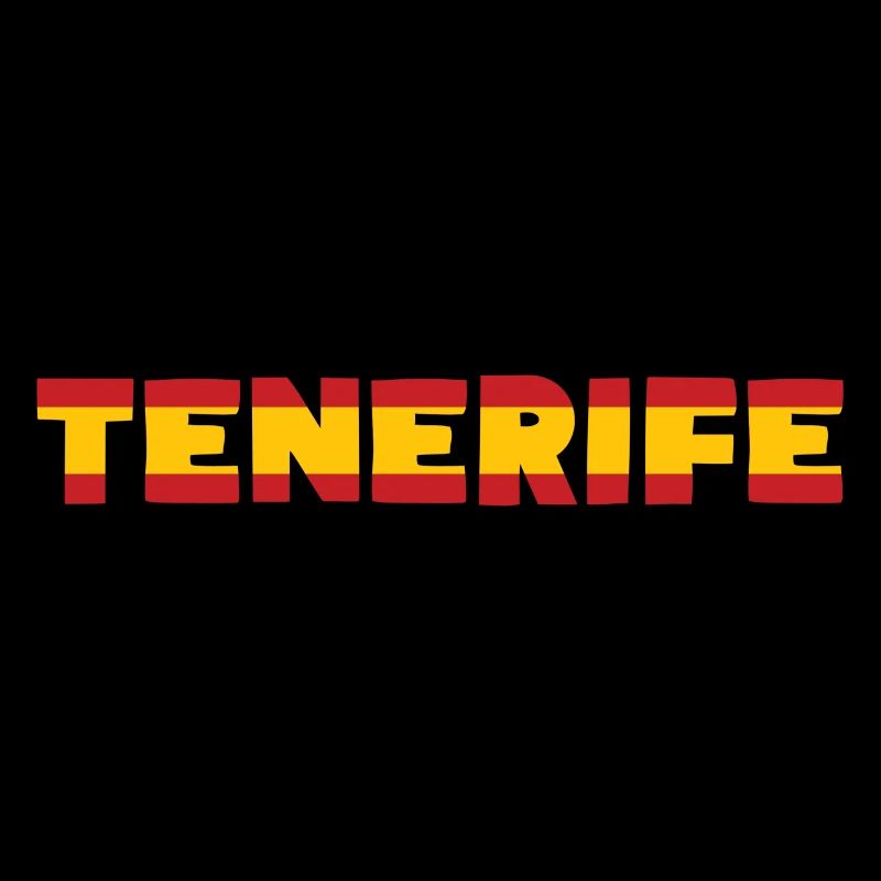 Ténérife Drapeau espagnol