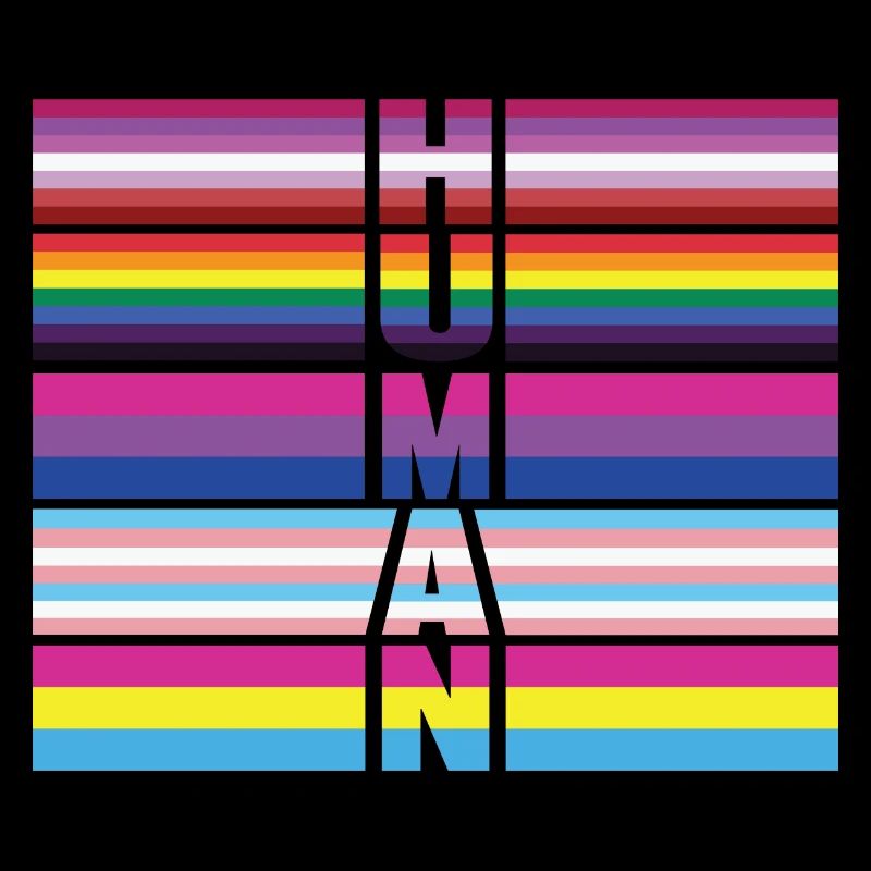 LBGT Drapeau Gay Pride Humain