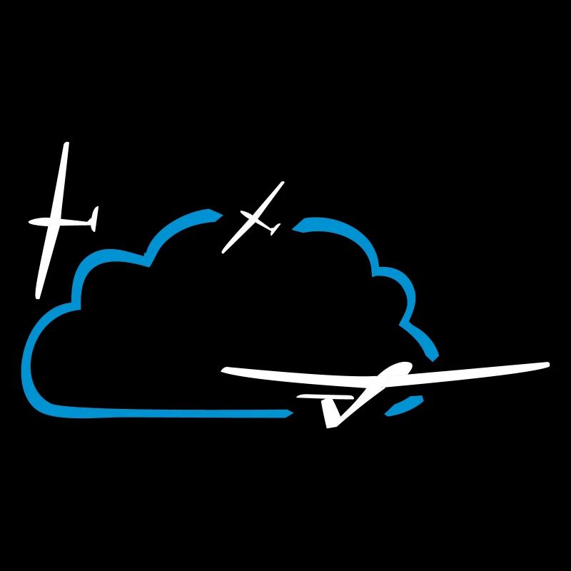 Cadeau de nuage de planeur