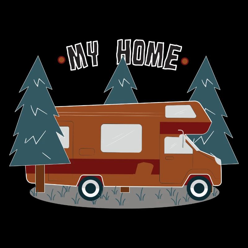 Caravan is My Home Camping-Design