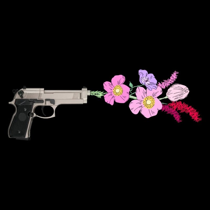 Pistolet à fleurs