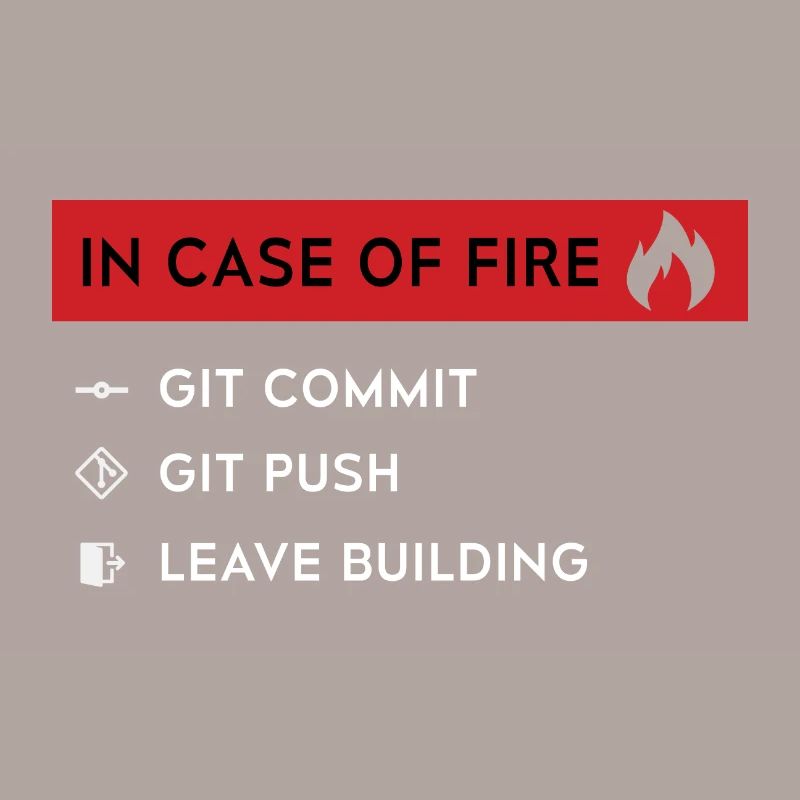 En cas d'incendie - GitHub