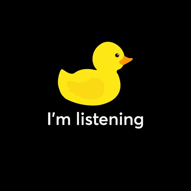 Programmer rubber duck debug