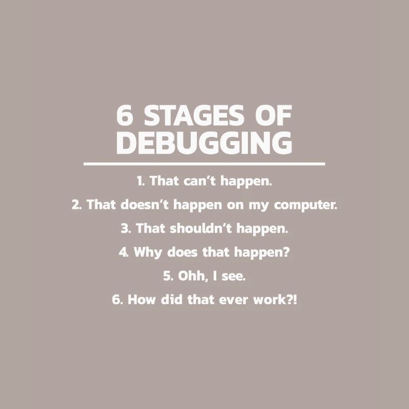 Programmierer Debugging Debug