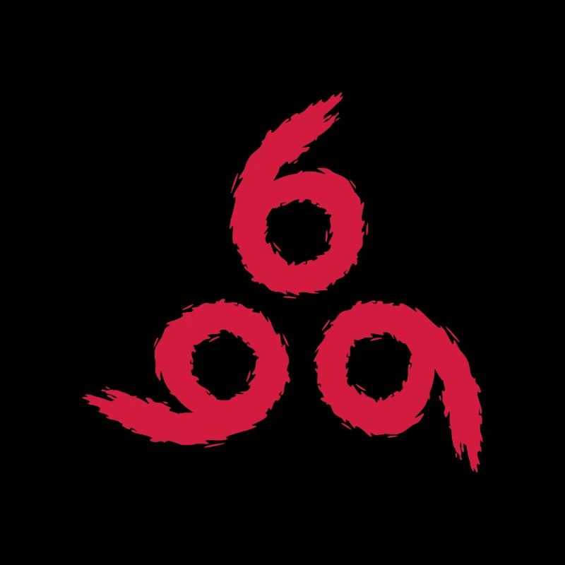 666 Satan Symbol Böse Teufel