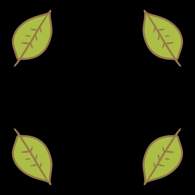 Leaf Leaves Frame Green Shape Nature