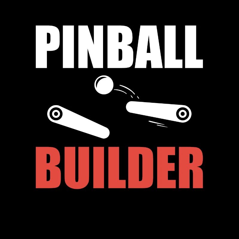 Pinball Builder Shirt Flipperautomat