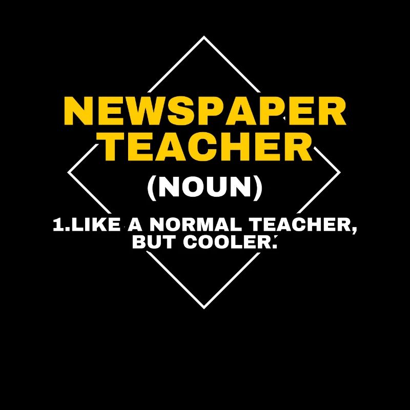 Newspaper Teacher Definition Geschenk