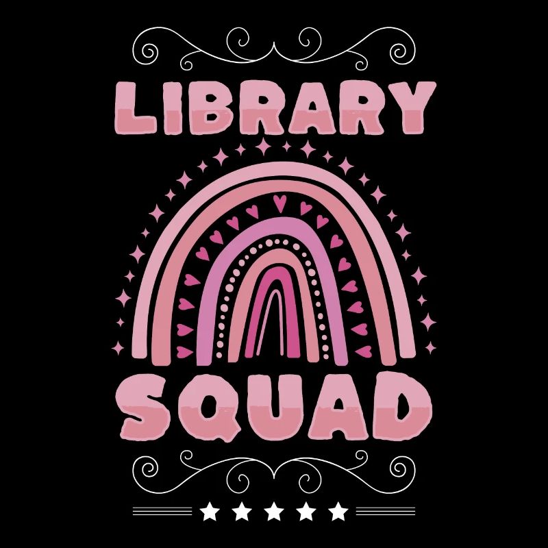 Library Squad Shirt Library Gift