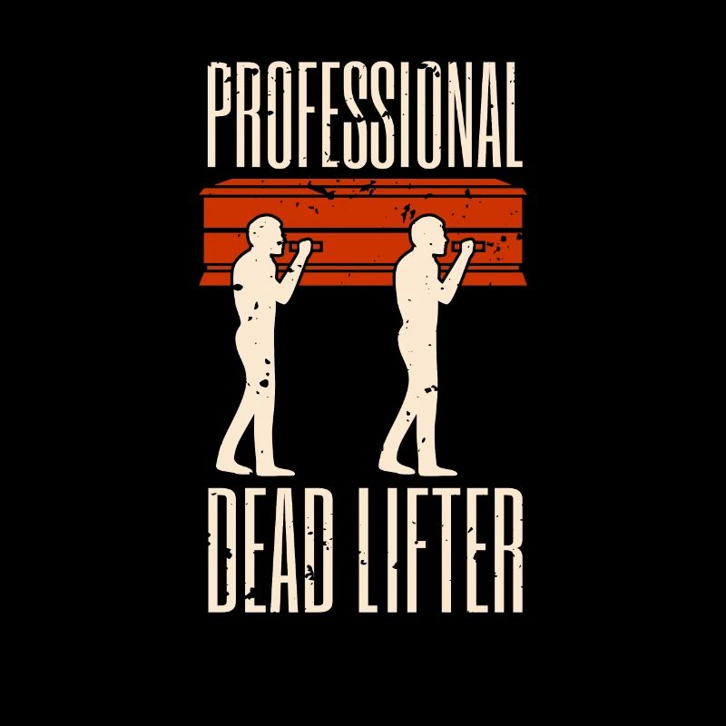 Professional Dead Lifter Corpse Undertaker Coffin