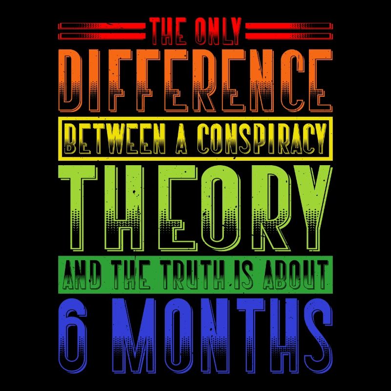 The Only Difference Between A Conspiracy Theory 19