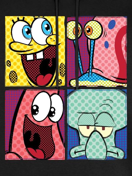 SpongeBob SquarePants, Gary, Patrick and Squidward