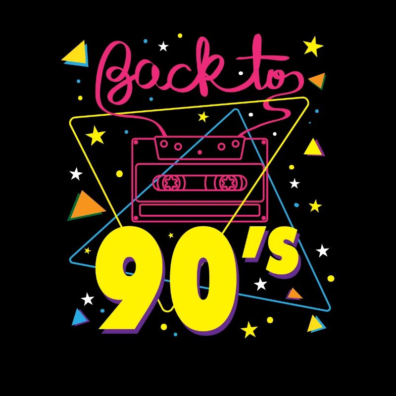 Cooles Back To 90s Party Nostalgie Geschenk