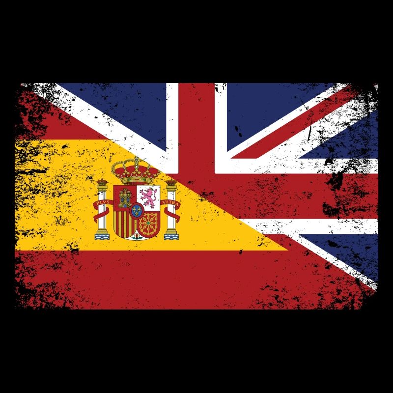 Inglaterra España Bandera Inglesa Gran Bretaña