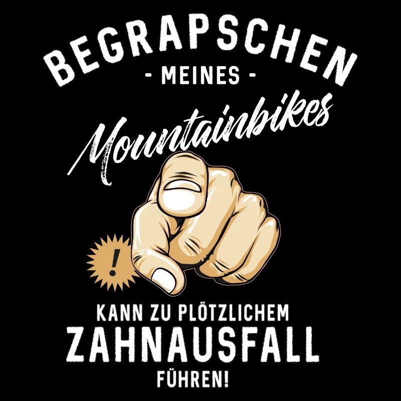 Begrapschen meines Mountainbikes - Zahnausfall -