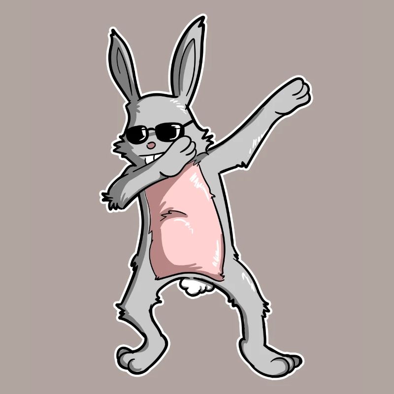 Dabbing Easter Bunny - Easter Bunny Dab!