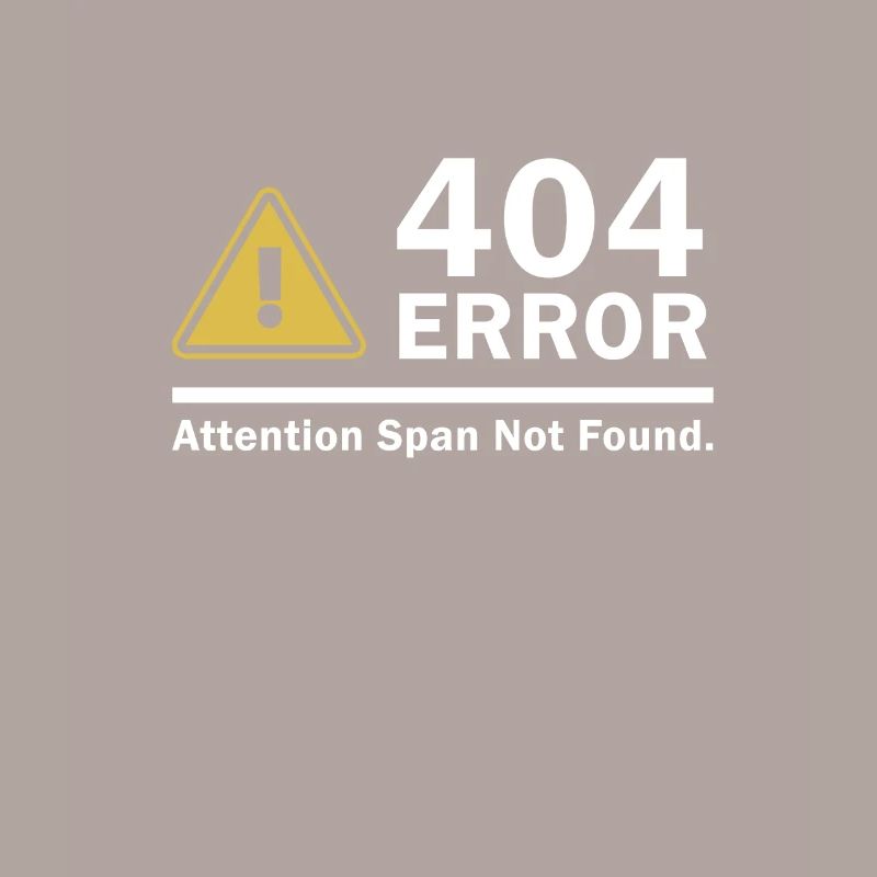 Attention Span Not Found 404 ERROR