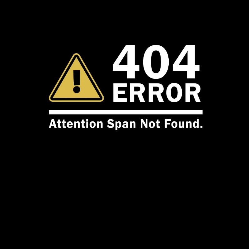 Durée d’attention introuvable erreur 404