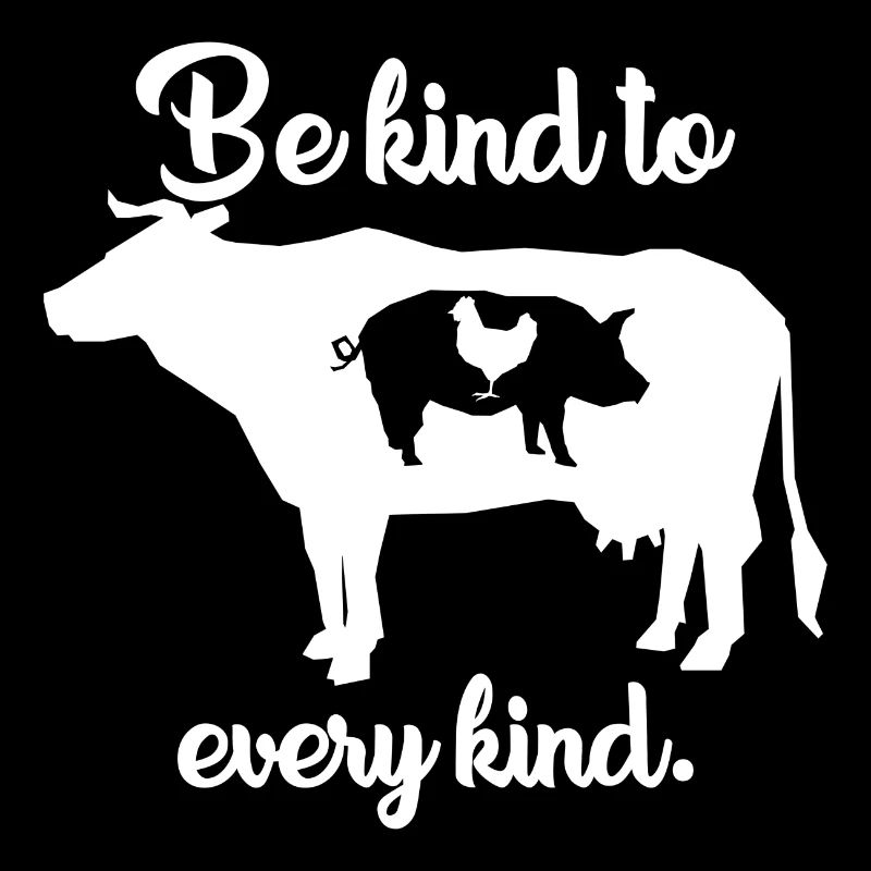 Be kind to every kind Vegan Geschenk