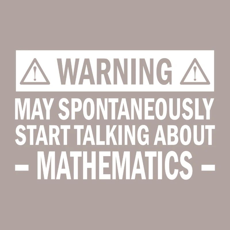 Math maths disant cadeau de professeur