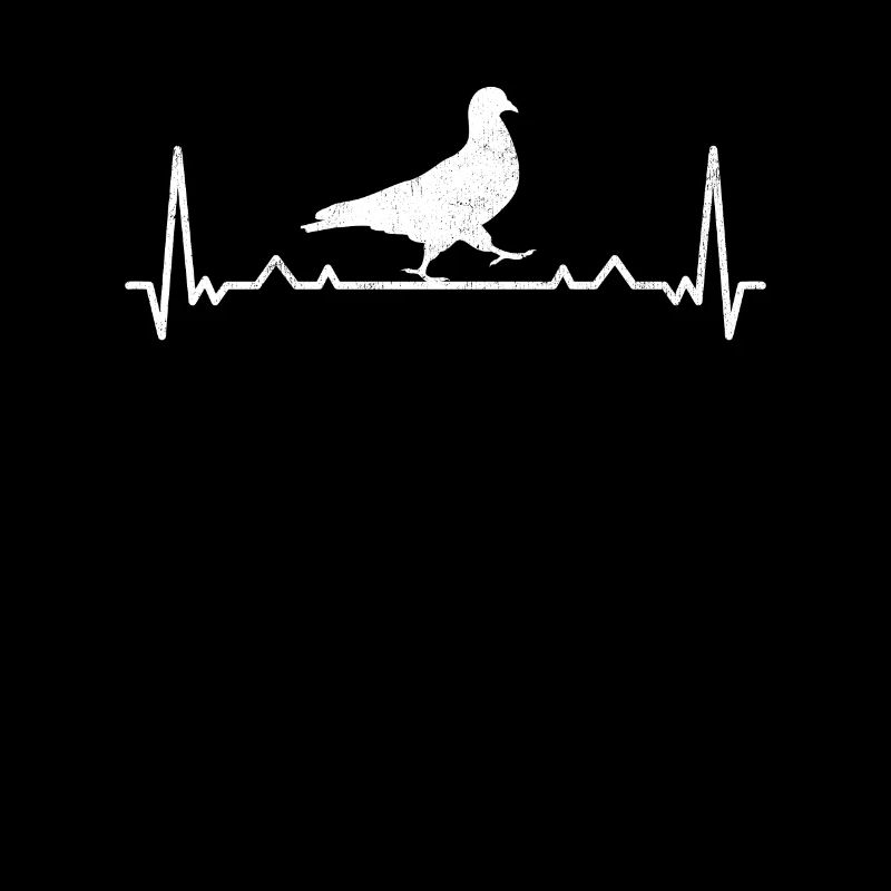 Taubenzüchter Brieftauben Taube EKG Herzschlag