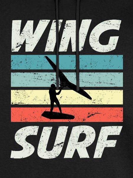 Wing Surf Silhouette Wing Foiler Wingfoiler