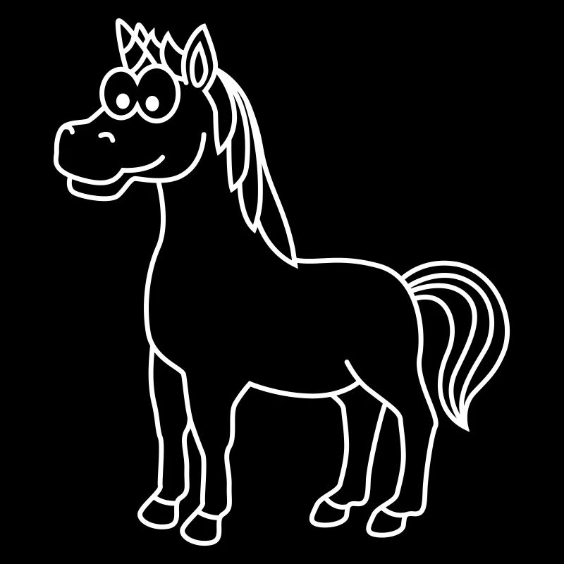 Einhorn Comic Tier