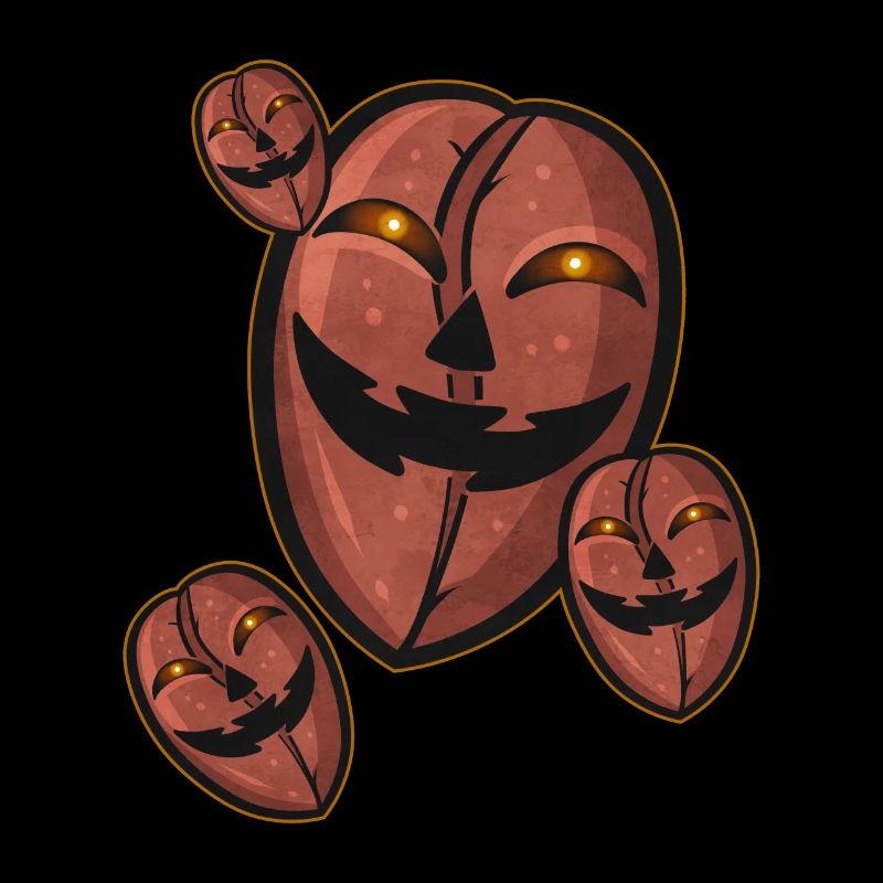 Evil Jack O Lantern Coffee Beans Halloween