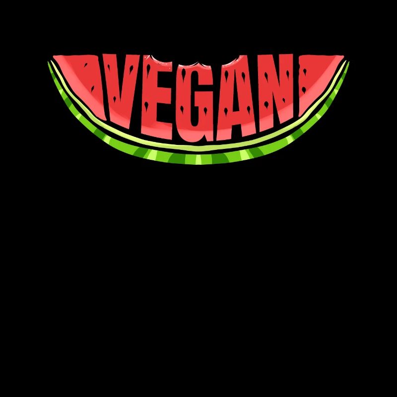 La pastèque dit végétalien