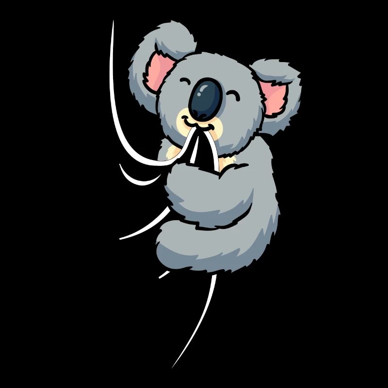 Mignon Koala Tissu Mordant Sucer Koala