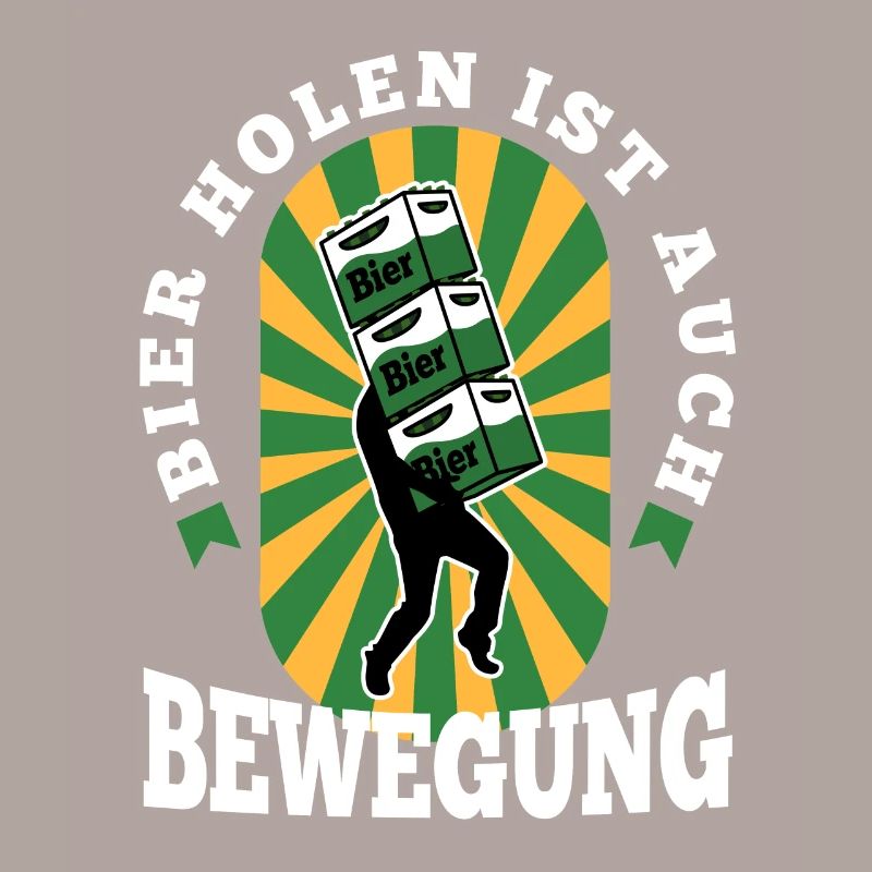 Getting beer is also exercise